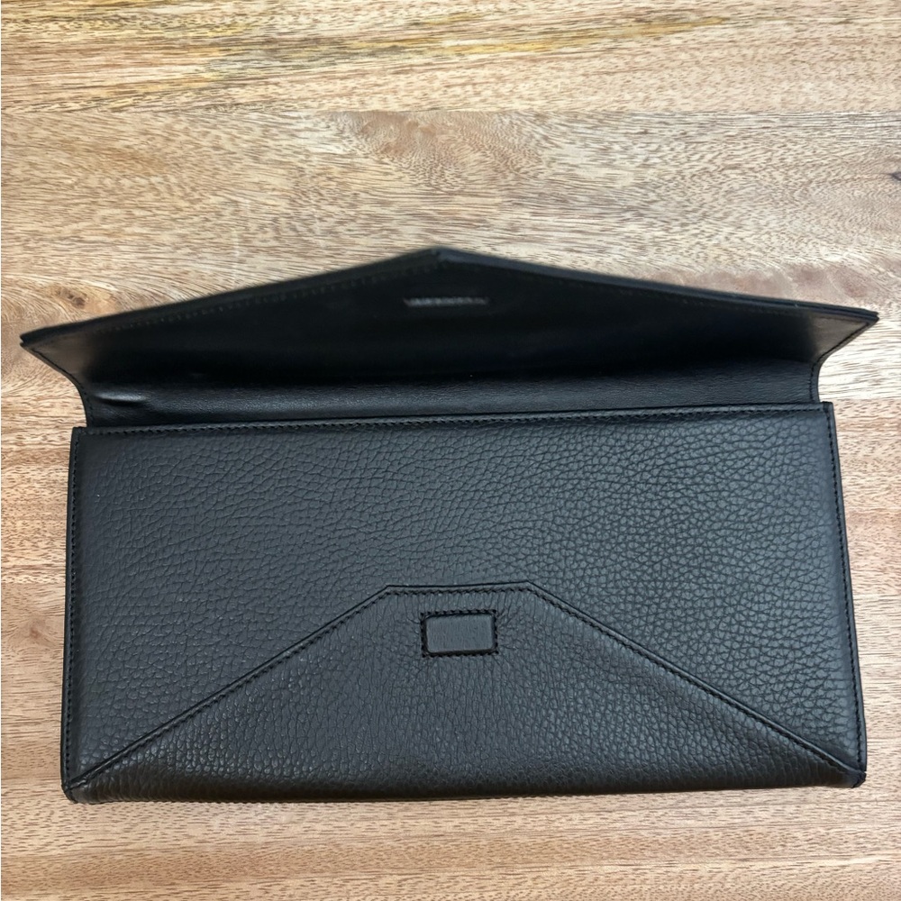 Cuyana Leather Envelope Clutch, Black - Picture 4 of 5